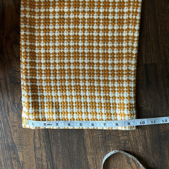 NWOT Paris Atelier & Other Stories Wide Leg Cross Stitch Trousers - Picture 13 of 15